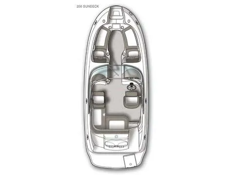 Slide: The Image of Sea Ray 200 Sundeck with trailer 2006 - 9