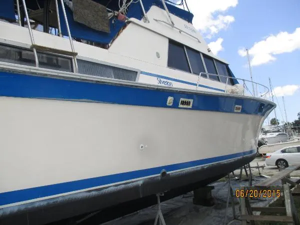 Slide: The Image of Silverton Aft Cabin Motor Yacht 1986 - 5