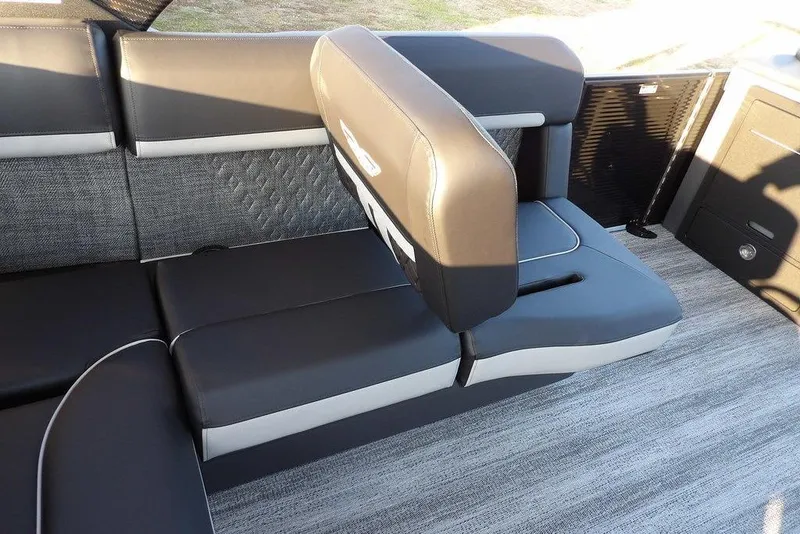 Slide: The Image of 2026 Bennington M Swingback 26 MSB interior with luxurious seating and modern design. - 22