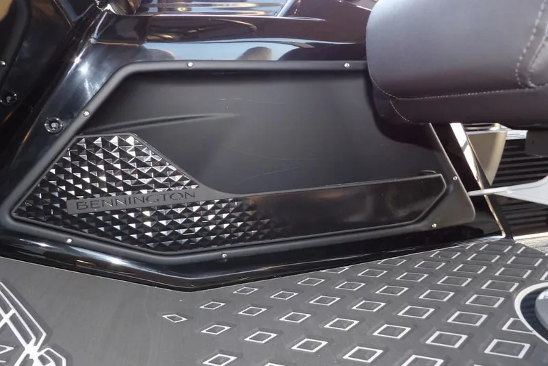 Slide: The Image of 2026 Bennington M Swingback 26 MSB interior detail with sleek design and textured accents. - 29