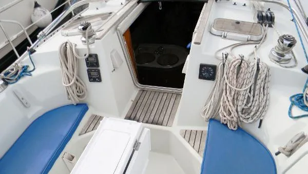 Slide: The Image of Beneteau 38 Moorings 1990 - 6