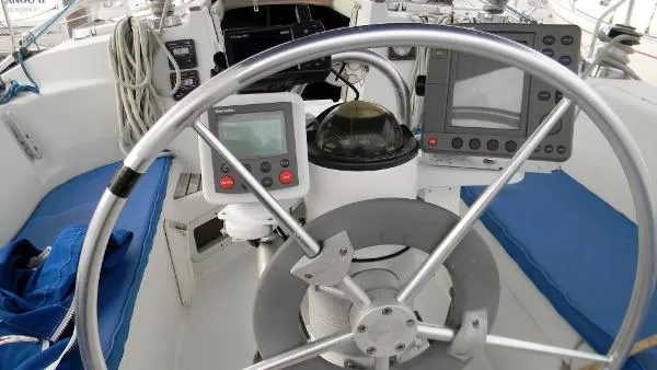 Slide: The Image of Beneteau 38 Moorings 1990 - 7