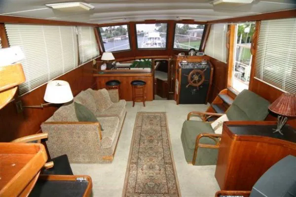 Slide: The Image of Gulfstar 44 Trawler Motor Yacht 1979 - 7