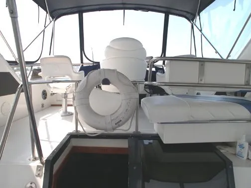Slide: The Image of Sea Ray 380 Aft Cabin 1989 - 11
