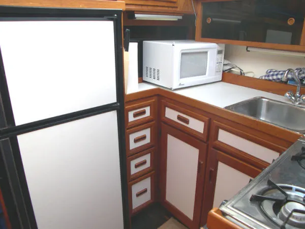 Slide: The Image of Cooper Yachts Prowler 350 Aft Cabin 1988 - 11