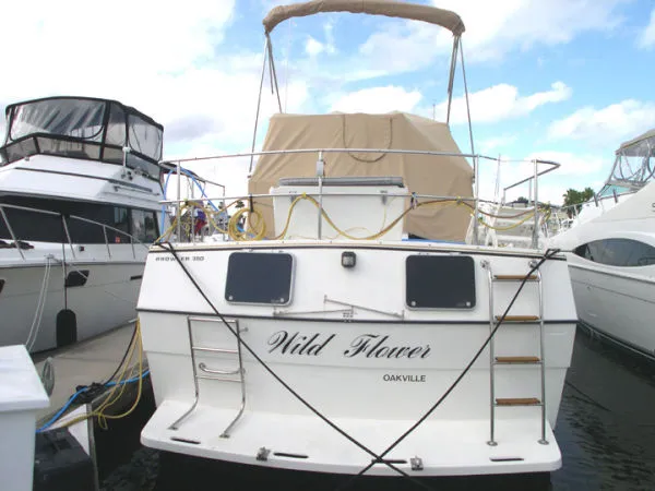 Slide: The Image of Cooper Yachts Prowler 350 Aft Cabin 1988 - 2