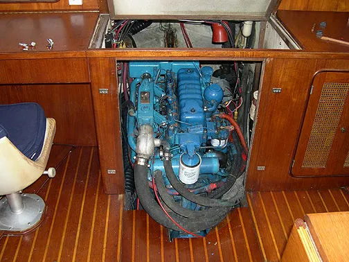 Slide: The Image of Gulfstar Sailmaster Aft Cockpit 1981 - 6
