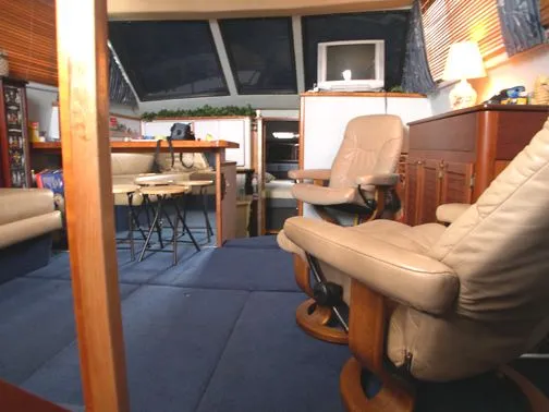 Slide: The Image of Sea Ray 380 Aft Cabin 1989 - 2