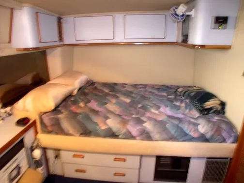 Slide: The Image of Sea Ray 380 Aft Cabin 1989 - 7