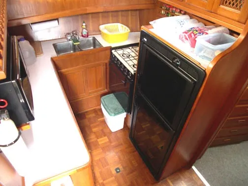 Slide: The Image of Marine Trader 38 Double Cabin Trawler 1985 - 4