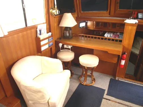 Slide: The Image of Marine Trader 38 Double Cabin Trawler 1985 - 6