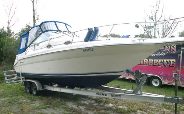 Slide: The Image of Sea Ray 270 Sundancer 1996 - 8