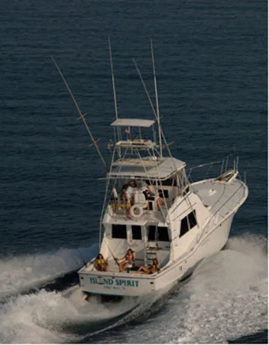 Slide: The Image of Hatteras Convertible Sportfish John Deere repowered 2005 1978 - 0