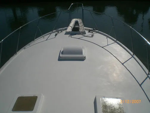 Slide: The Image of Hatteras Convertible Sportfish John Deere repowered 2005 1978 - 11