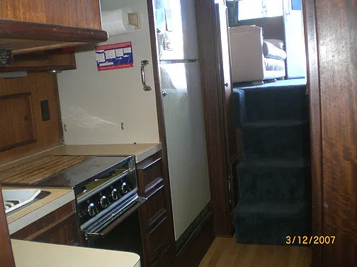 Slide: The Image of Hatteras Convertible Sportfish John Deere repowered 2005 1978 - 4