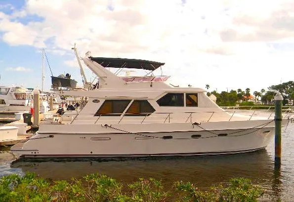 Slide: The Image of Symbol 557 Pilothouse Yacht 1999 - 0