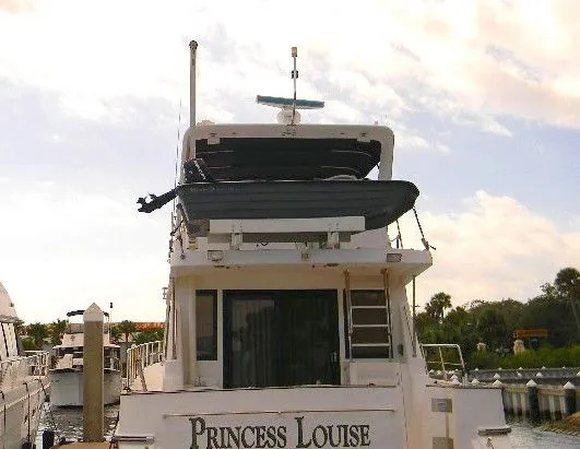 Slide: The Image of Symbol 557 Pilothouse Yacht 1999 - 4