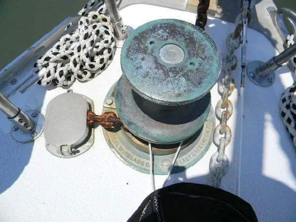 Slide: The Image of Morgan Out Island 415 Ketch 1980 - 3