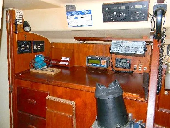 Slide: The Image of Morgan Out Island 415 Ketch 1980 - 6