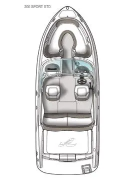 Slide: The Image of Sea Ray 200 Sport 2005 - 1