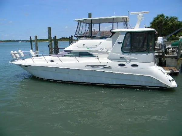 Slide: The Image of Sea Ray 420 Aft Cabin 2001 - 0