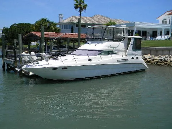 Slide: The Image of Sea Ray 420 Aft Cabin 2001 - 1