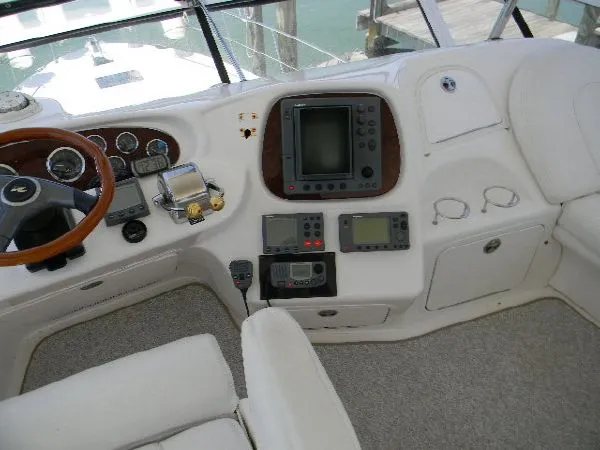 Slide: The Image of Sea Ray 420 Aft Cabin 2001 - 5