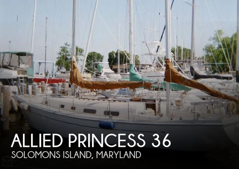 Slide: The Image of Allied Princess 36 Ketch 1977 - 0