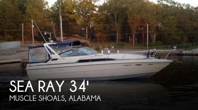 Slide: The Image of Sea Ray 340 Sundancer 1989 - 0