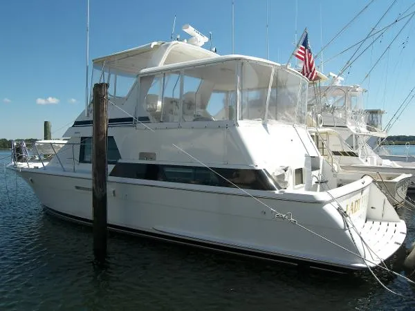 Slide: The Image of Hatteras 42 Cockpit Motor Yacht 1993 - 0