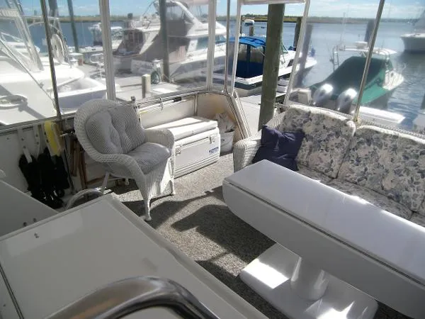 Slide: The Image of Hatteras 42 Cockpit Motor Yacht 1993 - 2