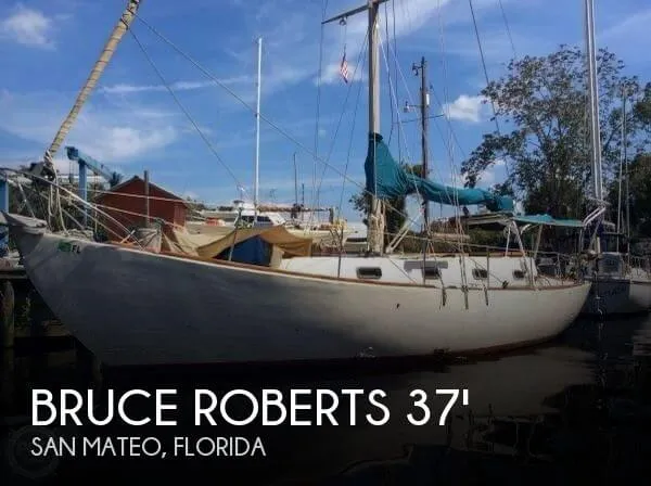 Slide: The Image of Bruce Roberts 37 Sloop 1981 - 0