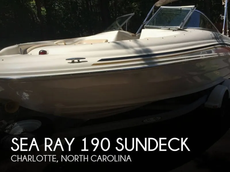 Slide: The Image of Sea Ray 190 Sundeck 2001 - 0