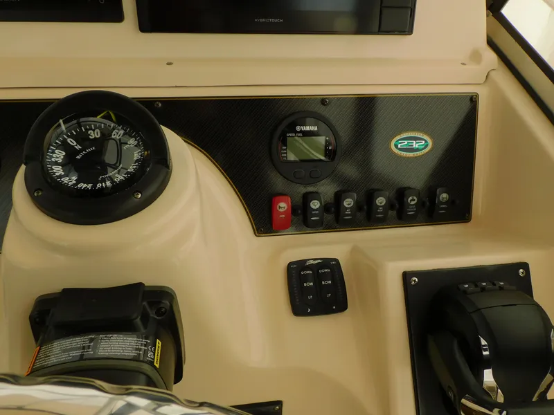 Slide: The Image of Dashboard of a 2012 Grady-White Gulfstream 232 boat. - 30