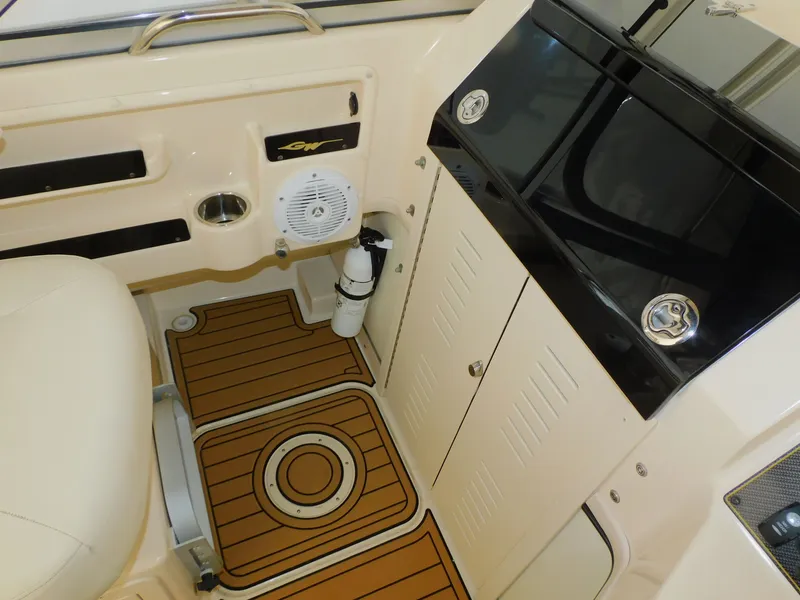 Slide: The Image of Interior of a 2012 Grady-White Gulfstream 232 boat. - 38