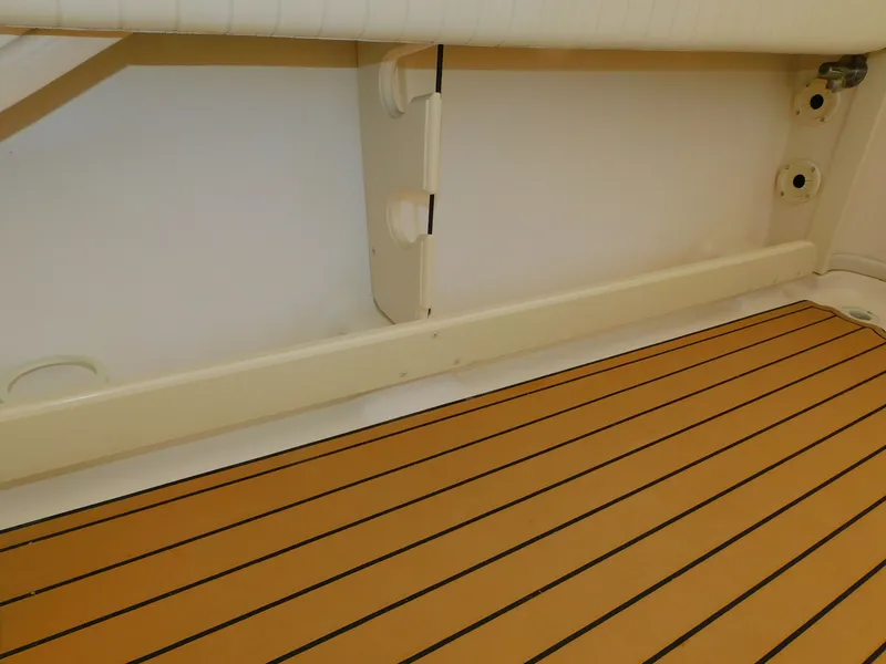 Slide: The Image of Interior of Grady-White Gulfstream 232 boat, year 2012. - 45