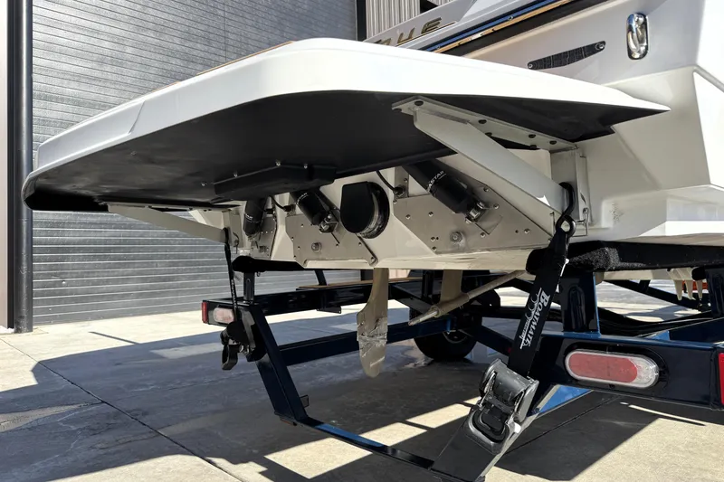 Slide: The Image of 2026 Nautique Ski Nautique boat trailer with advanced suspension system. - 27
