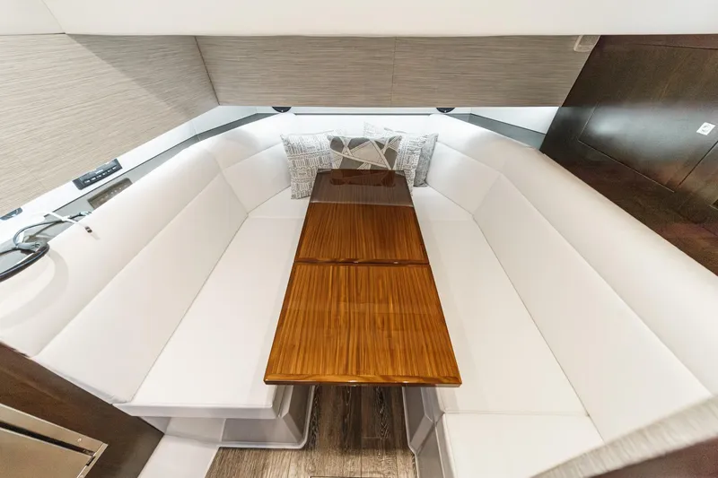 Slide: The Image of Engine room of 2022 Cruisers 42 GLS featuring a Kohler generator. - 42