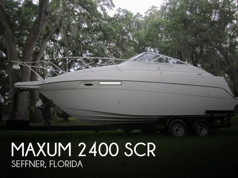 Slide: The Image of Maxum 2400 SCR 2001 - 0