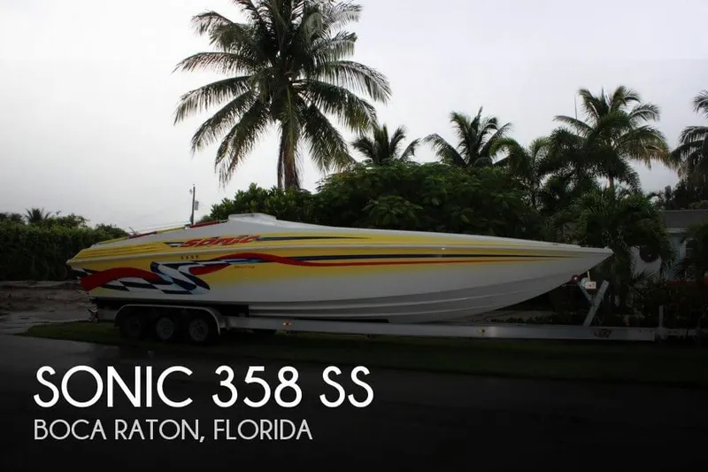 Slide: The Image of Sonic USA Boats 358 SS 2000 - 0