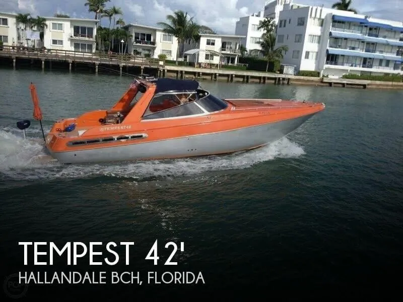 Slide: The Image of Tempest 42 Sport Yacht 1990 - 0