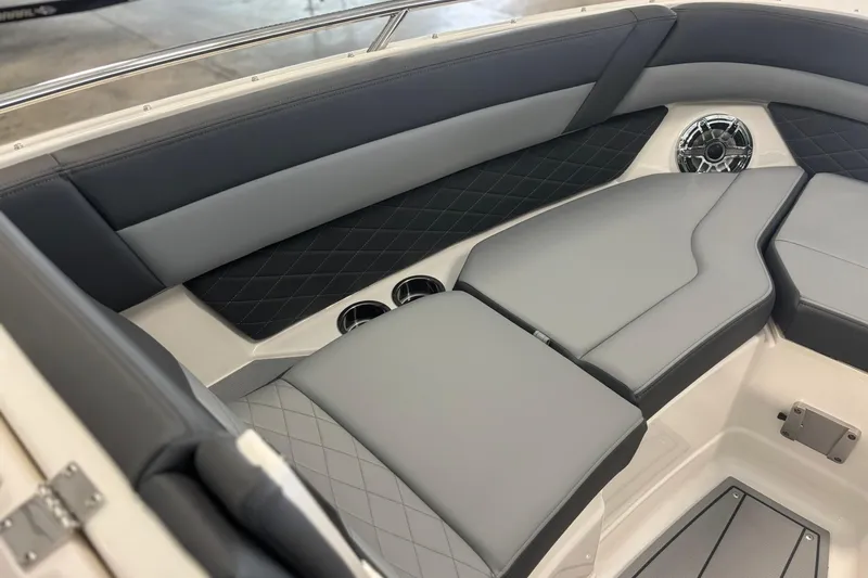 Slide: The Image of Luxurious seating in 2026 Chaparral SSX 6 boat with sleek design and premium materials. - 30