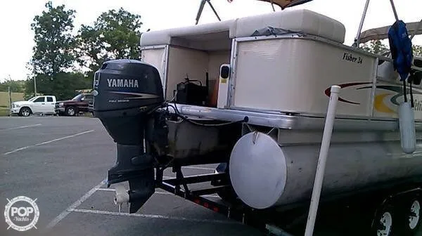 Slide: The Image of Lifetime Fisher 240 DLX Pontoon 2007 - 2