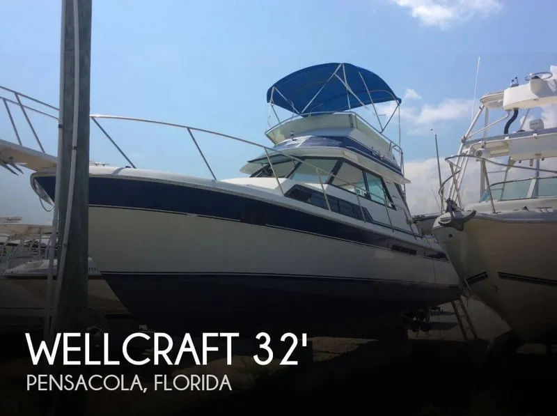 Slide: The Image of Wellcraft 3200 Sport Bridge 1986 - 0