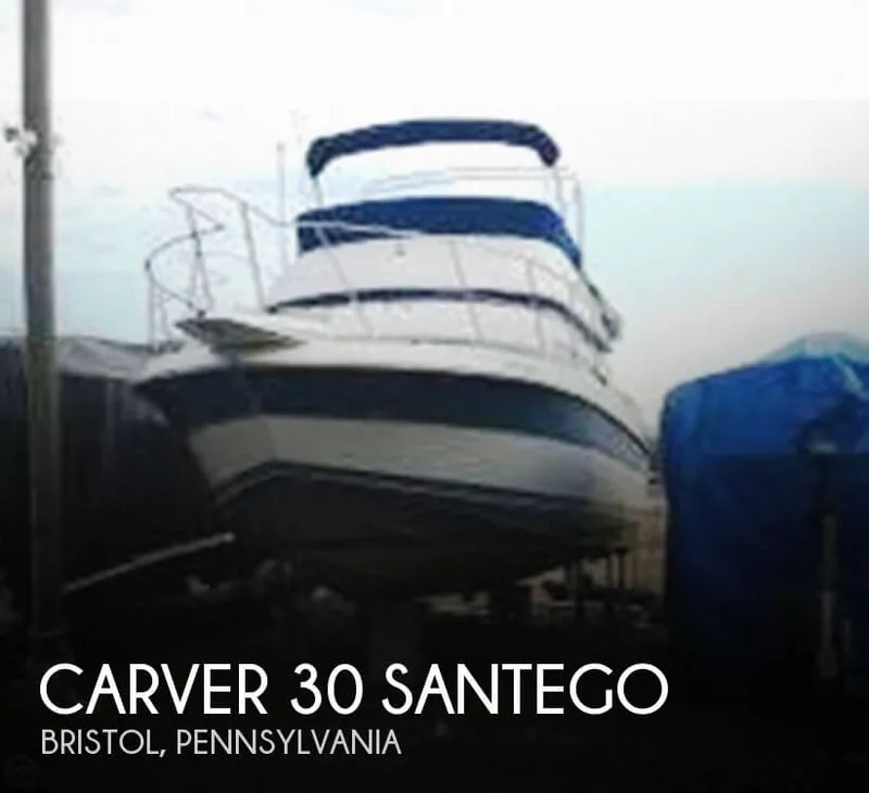 Slide: The Image of Carver Yachts 30 Santego 1989 - 0