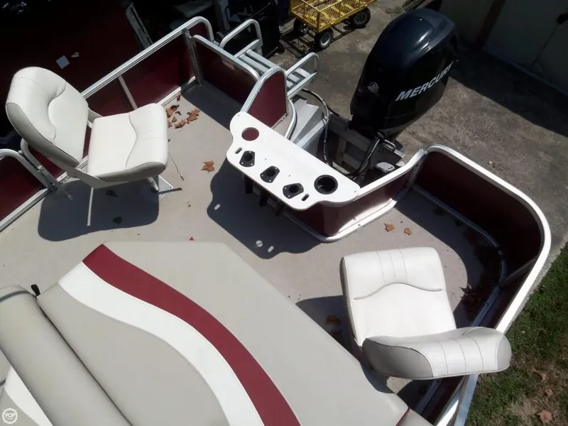 Slide: The Image of Lowe Suncruiser Pontoon Boat Ski & Fish 23 SF234 2011 - 3