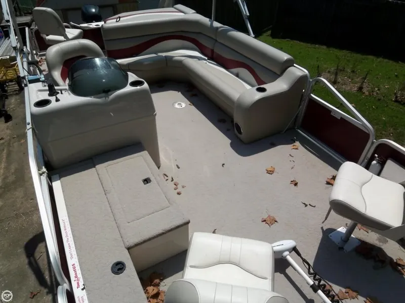 Slide: The Image of Lowe Suncruiser Pontoon Boat Ski & Fish 23 SF234 2011 - 5