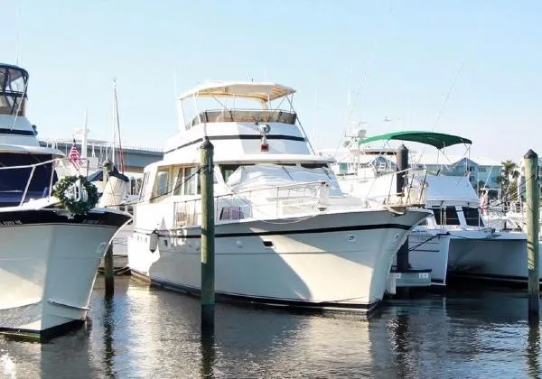 Slide: The Image of Hatteras Cockpit Motoryacht 1974 - 1