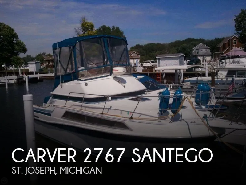 Slide: The Image of Carver Yachts 2767 Santego 1989 - 0