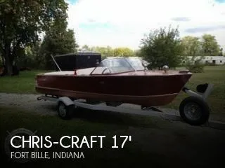 Slide: The Image of Chris-Craft 17 Ski Boat 1957 - 0